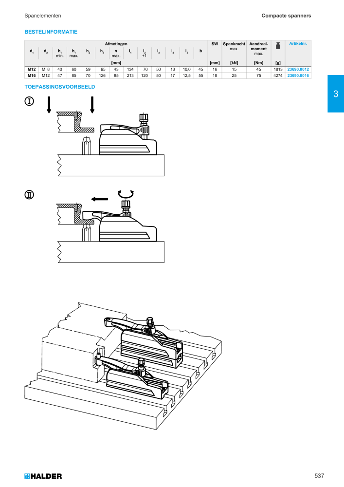 HALDER Hoofdcatalogus Normdelen NR.: 21021 - Pagina 537