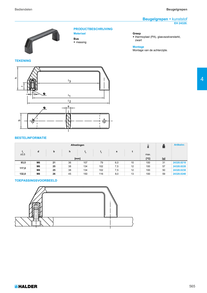 HALDER Hoofdcatalogus Normdelen NR.: 21021 - Pagina 565