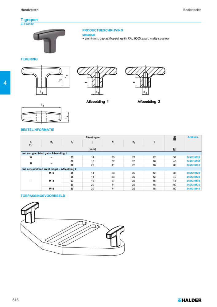 HALDER Hoofdcatalogus Normdelen NR.: 21021 - Pagina 616