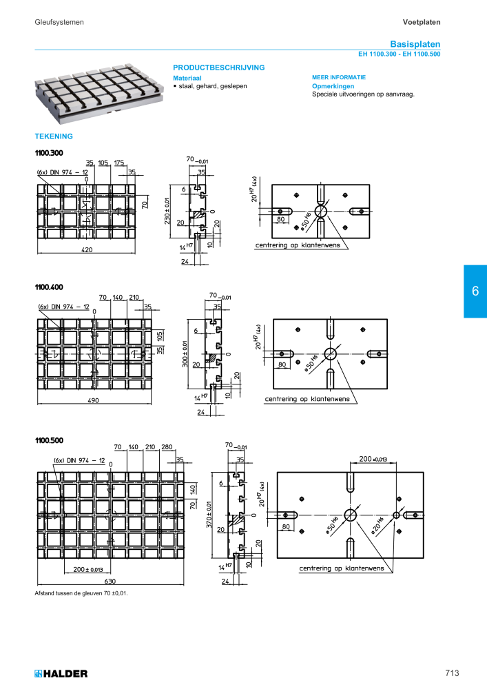HALDER Hoofdcatalogus Normdelen NR.: 21021 - Seite 713