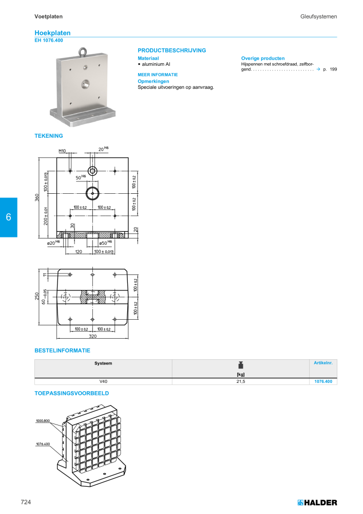 HALDER Hoofdcatalogus Normdelen NR.: 21021 - Pagina 724