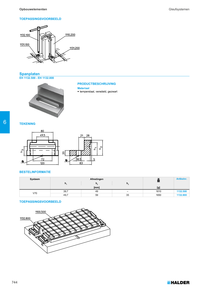 HALDER Hoofdcatalogus Normdelen NO.: 21021 - Page 744