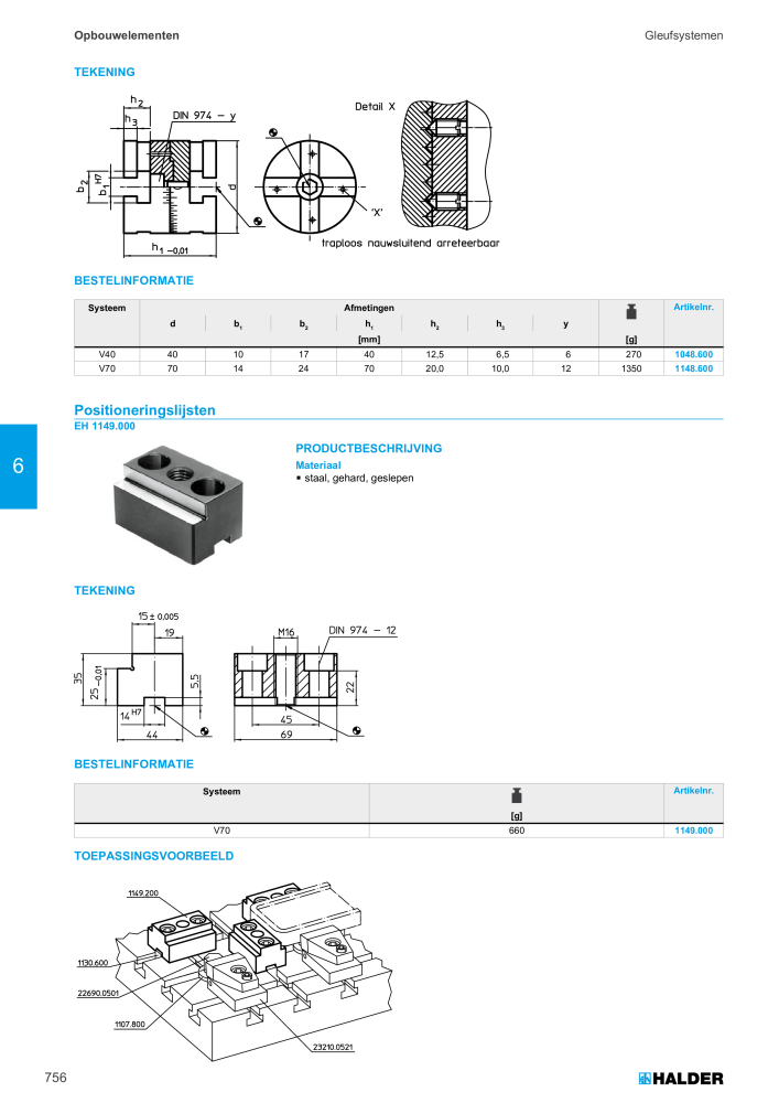 HALDER Hoofdcatalogus Normdelen NR.: 21021 - Seite 756