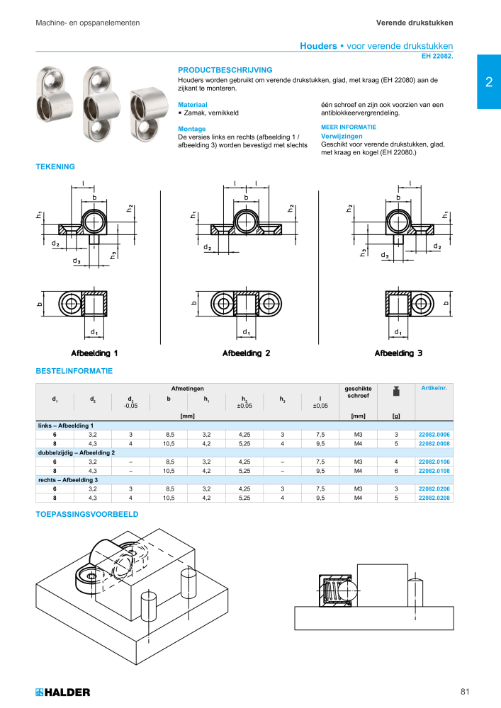 HALDER Hoofdcatalogus Normdelen NR.: 21021 - Pagina 81