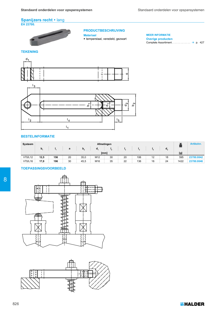 HALDER Hoofdcatalogus Normdelen NR.: 21021 - Pagina 826