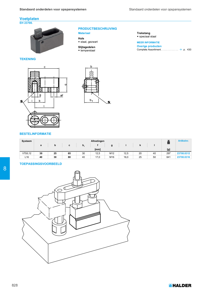 HALDER Hoofdcatalogus Normdelen NR.: 21021 - Pagina 828