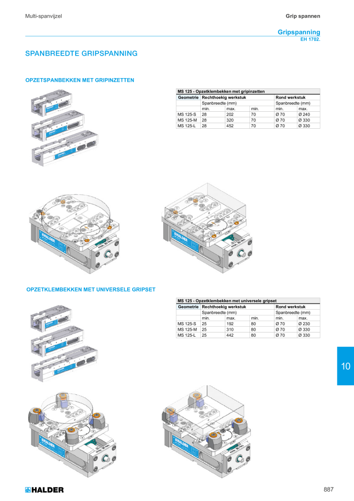HALDER Hoofdcatalogus Normdelen NR.: 21021 - Pagina 887