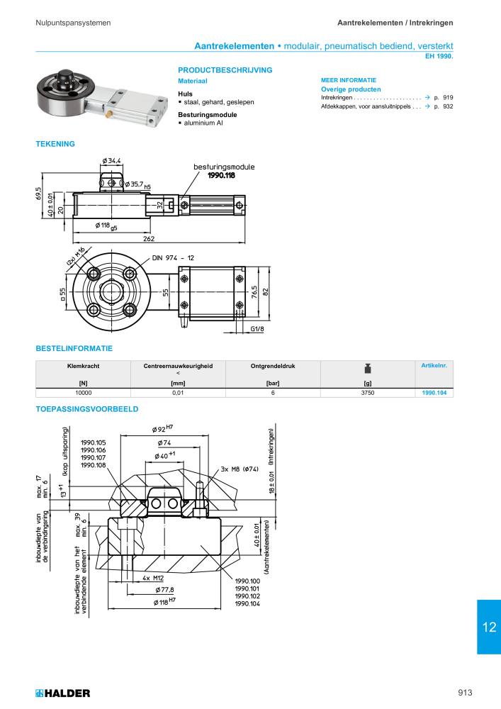 HALDER Hoofdcatalogus Normdelen NR.: 21021 - Pagina 913