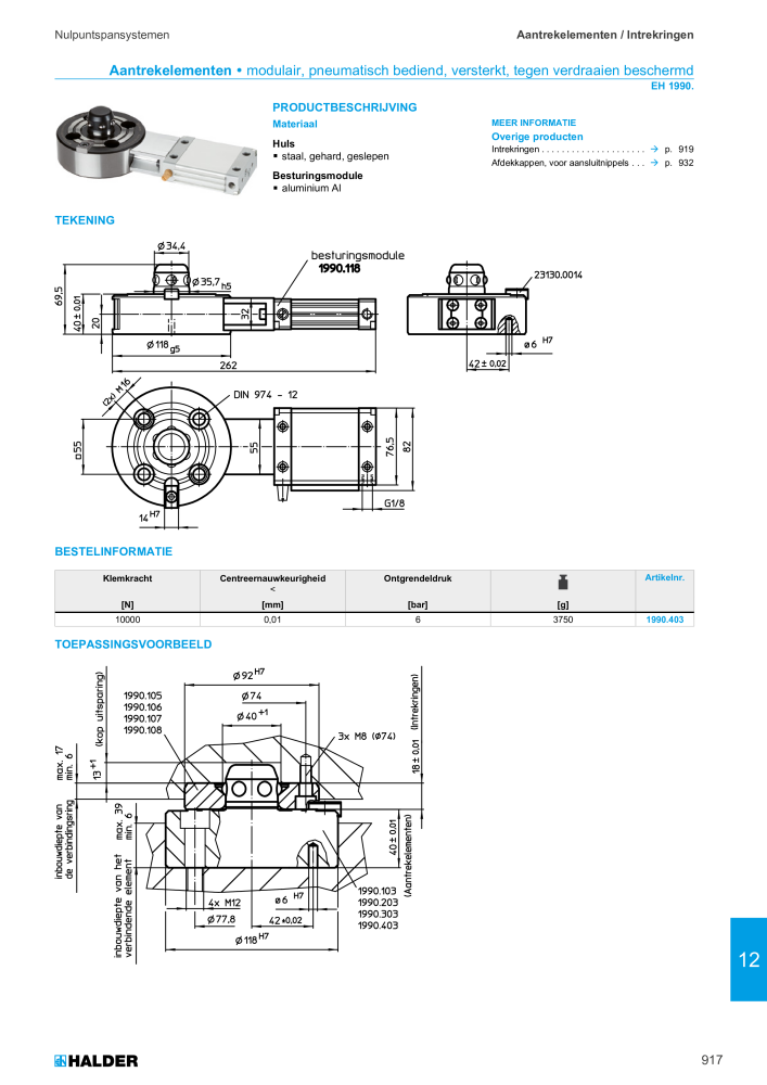 HALDER Hoofdcatalogus Normdelen NR.: 21021 - Pagina 917