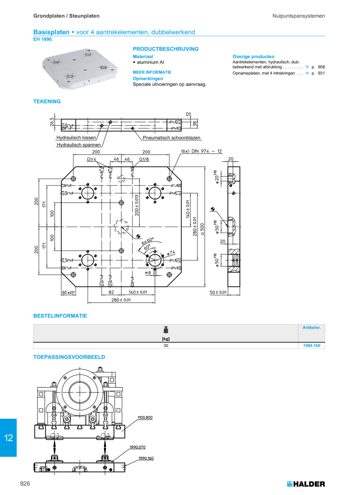 HALDER Hoofdcatalogus Normdelen NR.: 21021 - Pagina 926