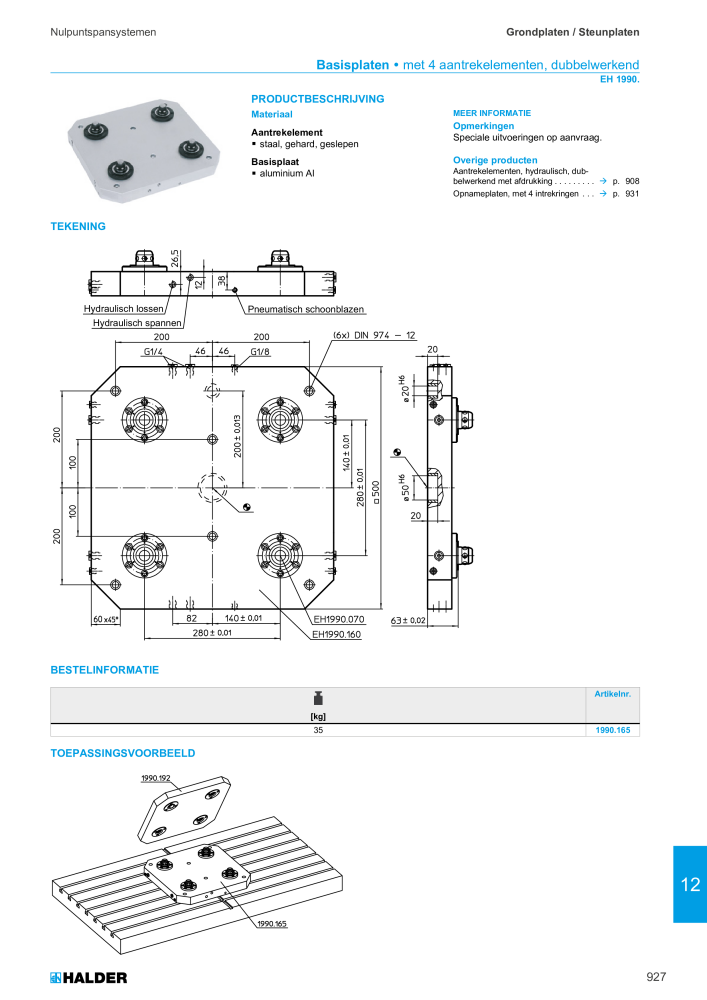 HALDER Hoofdcatalogus Normdelen NR.: 21021 - Pagina 927