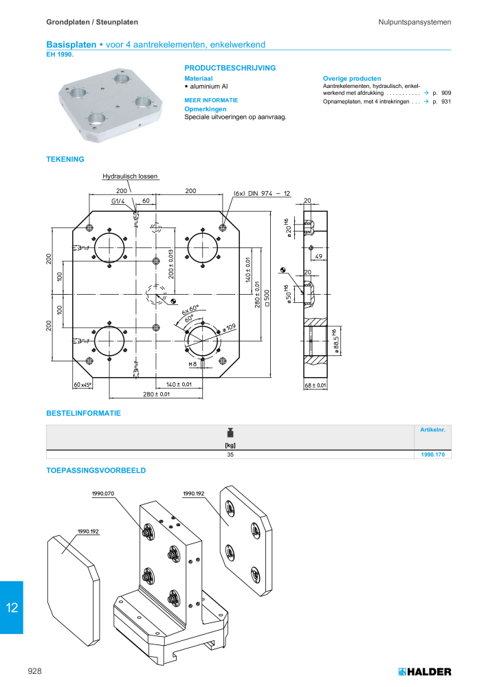 HALDER Hoofdcatalogus Normdelen NR.: 21021 - Pagina 928