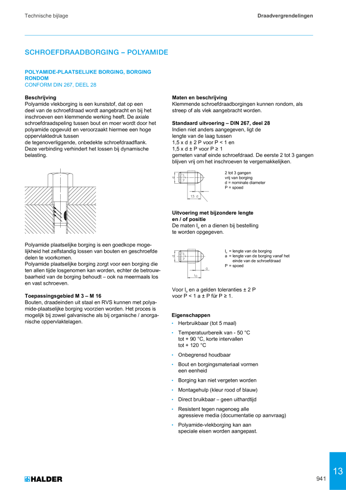 HALDER Hoofdcatalogus Normdelen NR.: 21021 - Pagina 941