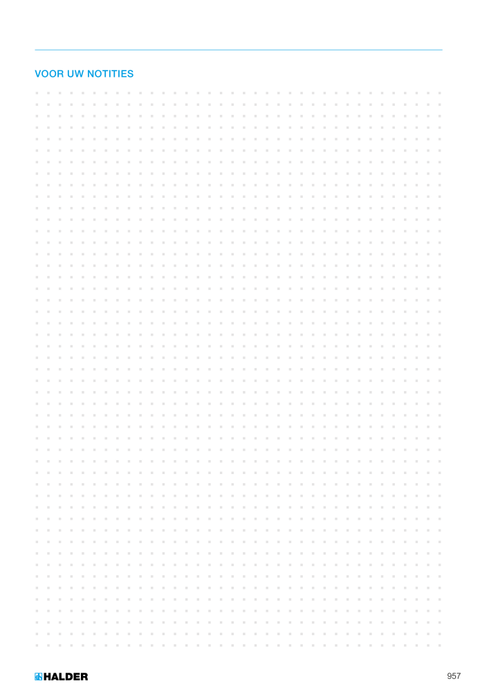 HALDER Hoofdcatalogus Normdelen NR.: 21021 - Pagina 957