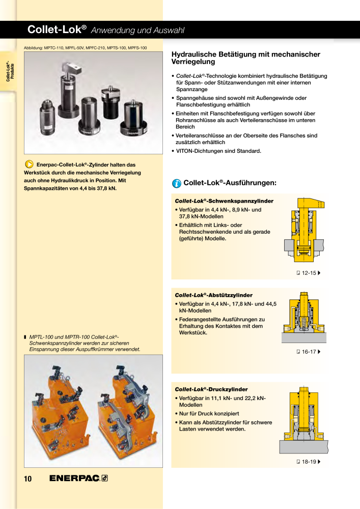 ENERPAC - Hydraulische Spanntechnik NR.: 21038 - Seite 10