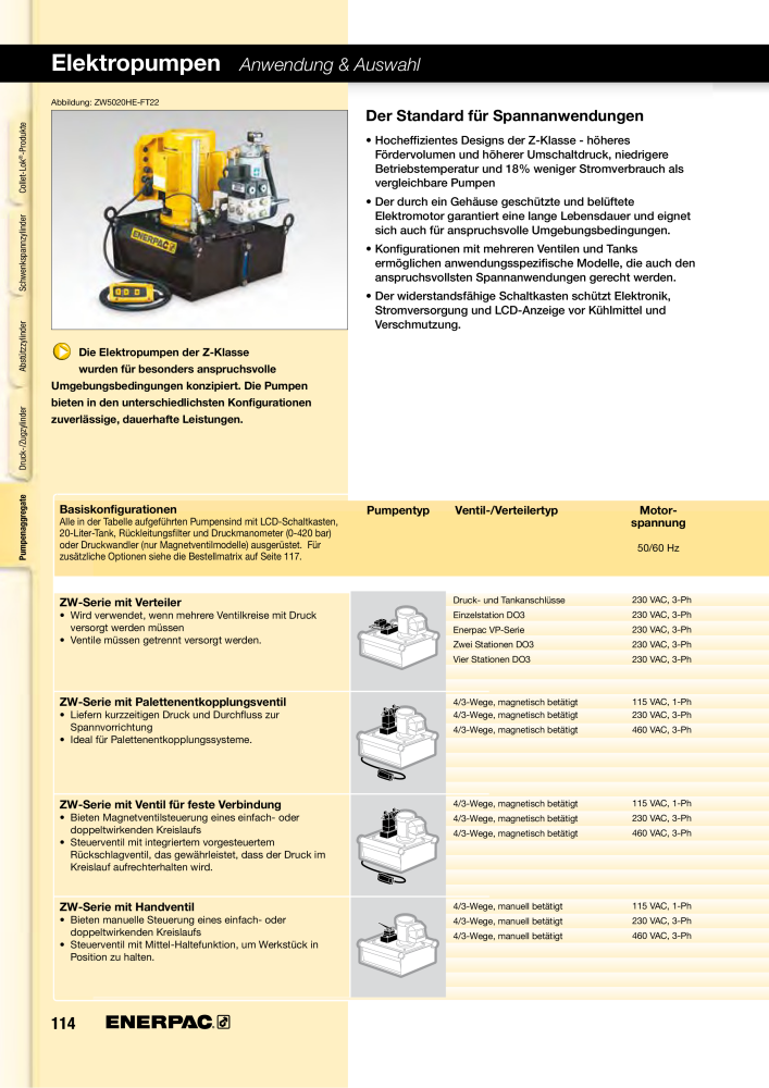 ENERPAC - Hydraulische Spanntechnik NR.: 21038 - Seite 114