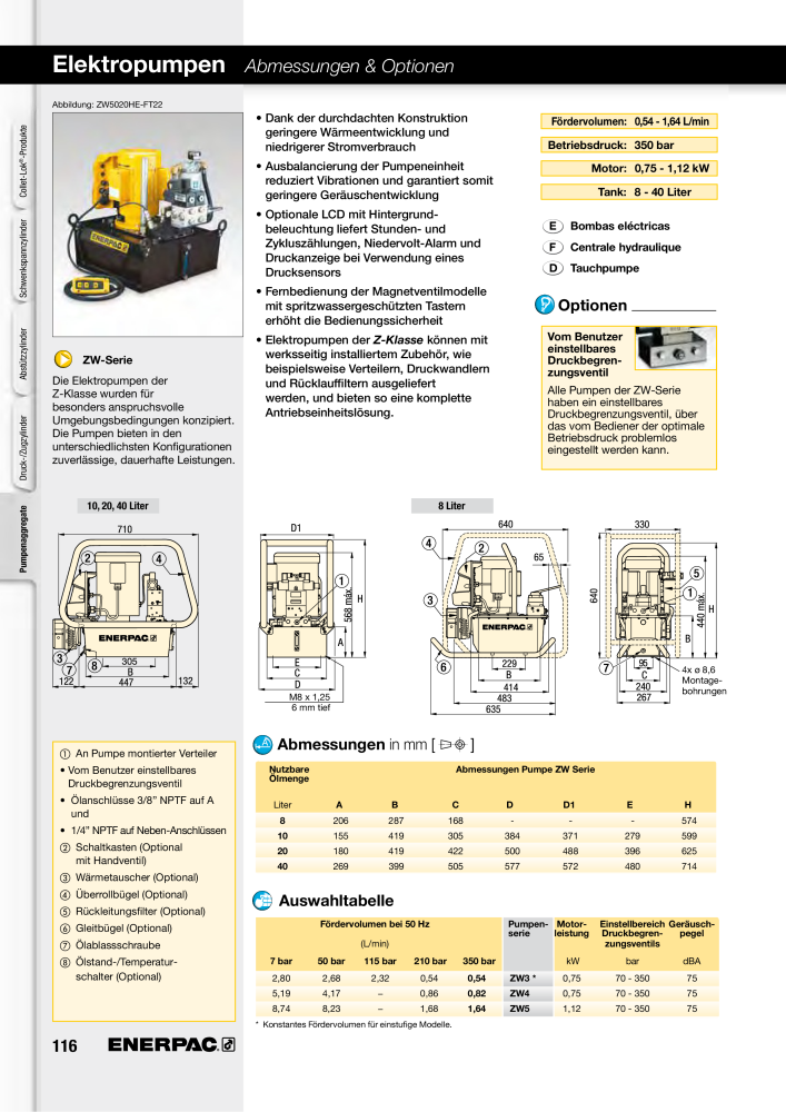 ENERPAC - Hydraulische Spanntechnik NR.: 21038 - Pagina 116