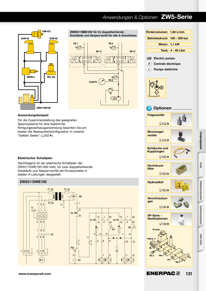 ENERPAC - Hydraulische Spanntechnik NR.: 21038 - Pagina 131