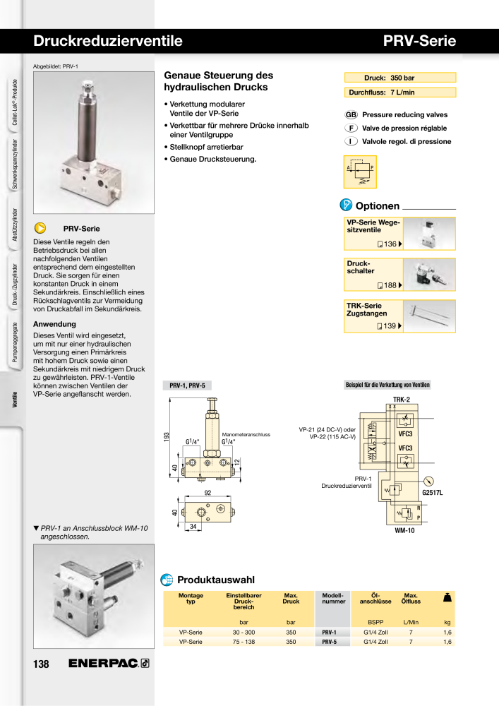 ENERPAC - Hydraulische Spanntechnik NR.: 21038 - Seite 138