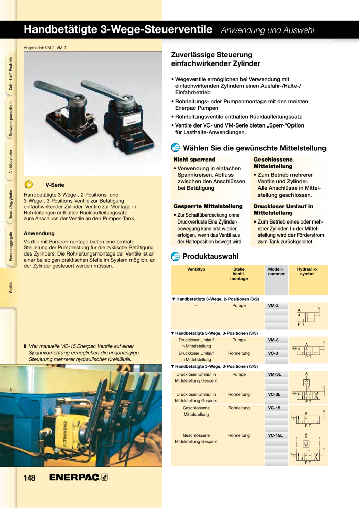 ENERPAC - Hydraulische Spanntechnik n.: 21038 - Pagina 148