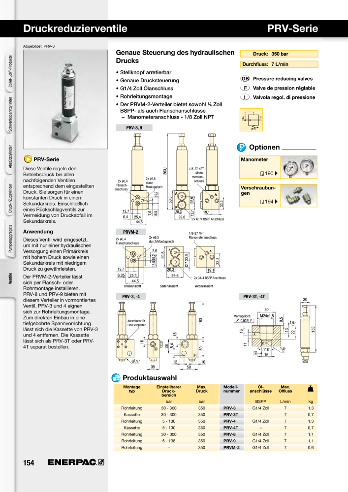 ENERPAC - Hydraulische Spanntechnik NR.: 21038 - Pagina 154