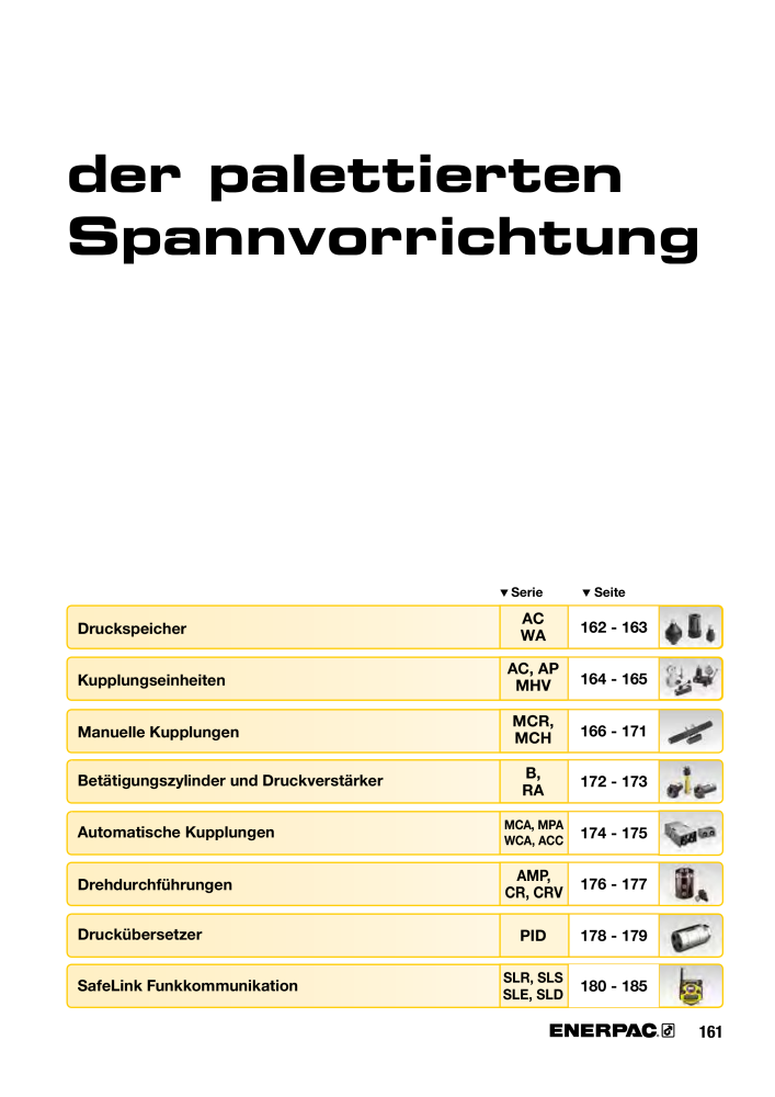 ENERPAC - Hydraulische Spanntechnik Nº: 21038 - Página 161