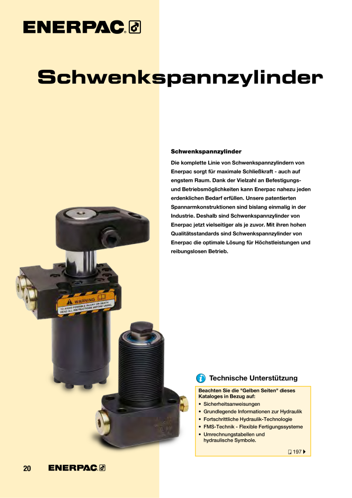 ENERPAC - Hydraulische Spanntechnik NR.: 21038 - Pagina 20