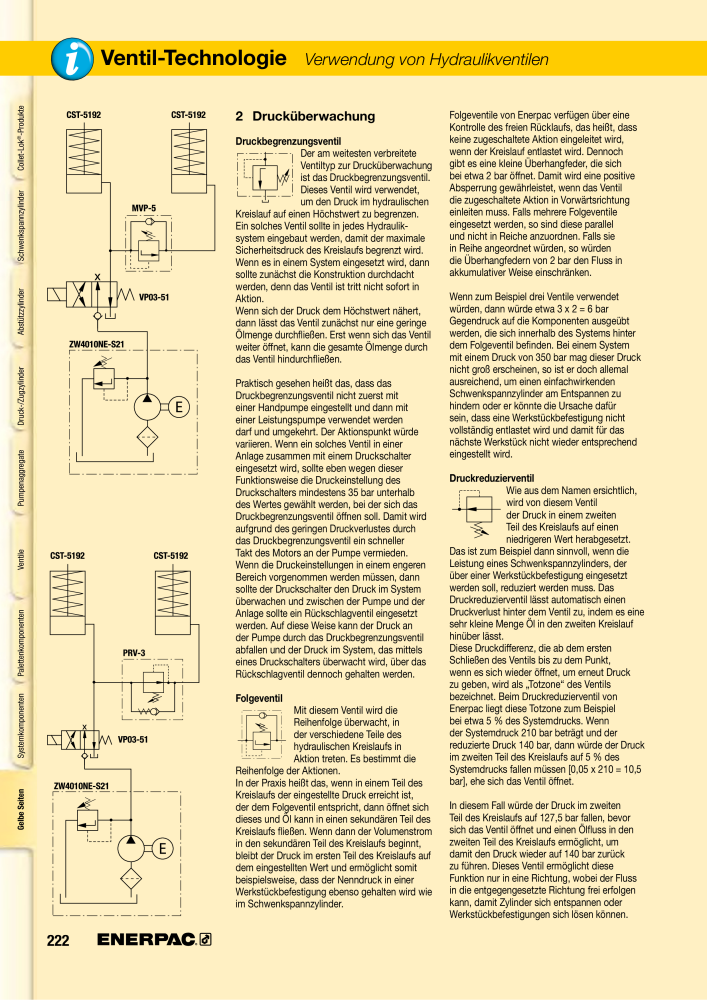 ENERPAC - Hydraulische Spanntechnik NR.: 21038 - Seite 222