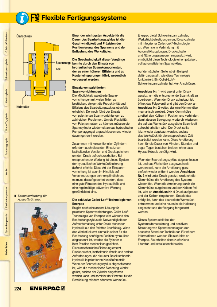 ENERPAC - Hydraulische Spanntechnik NR.: 21038 - Seite 224