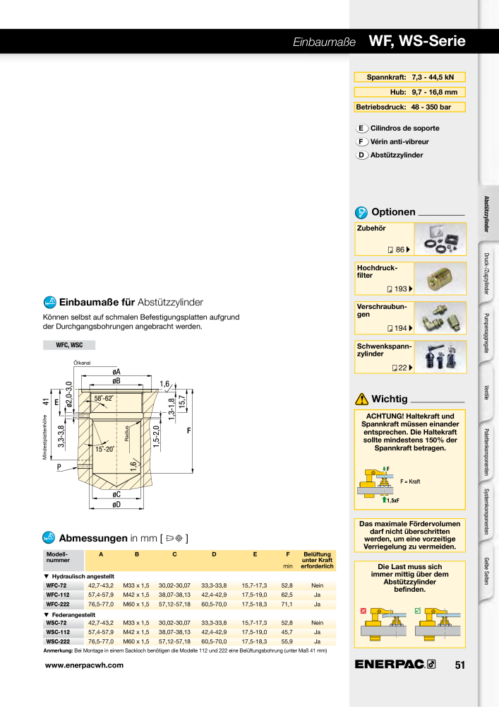 ENERPAC - Hydraulische Spanntechnik n.: 21038 - Pagina 51