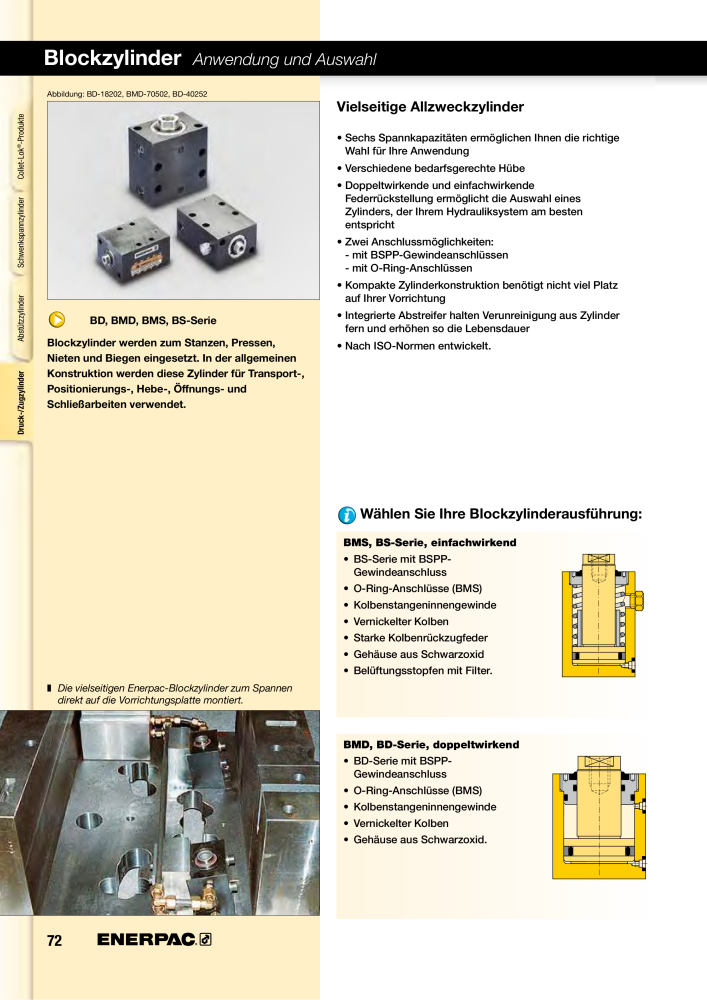 ENERPAC - Hydraulische Spanntechnik NR.: 21038 - Pagina 72