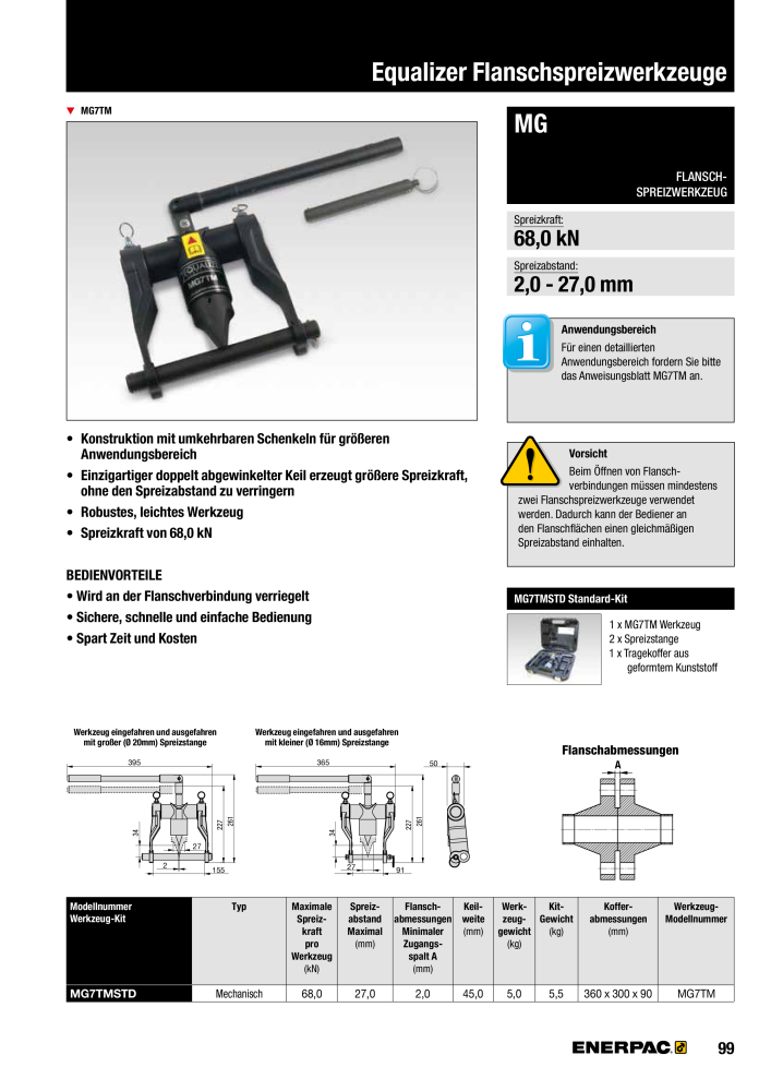 ENERPAC - Verschraubungsgeräte n.: 21039 - Pagina 101