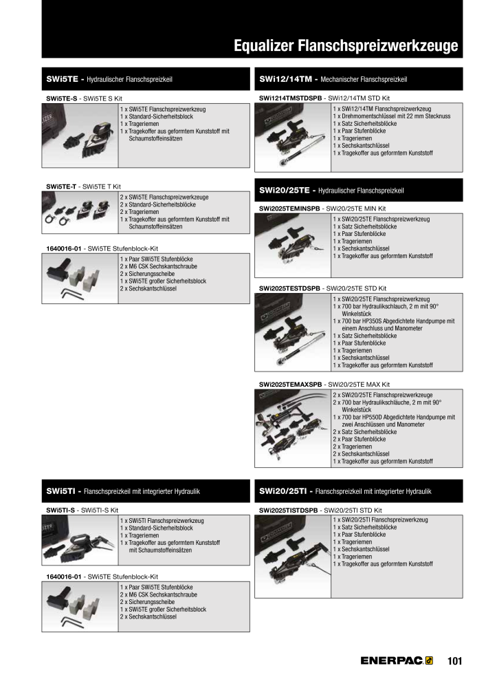 ENERPAC - Verschraubungsgeräte NR.: 21039 - Seite 103