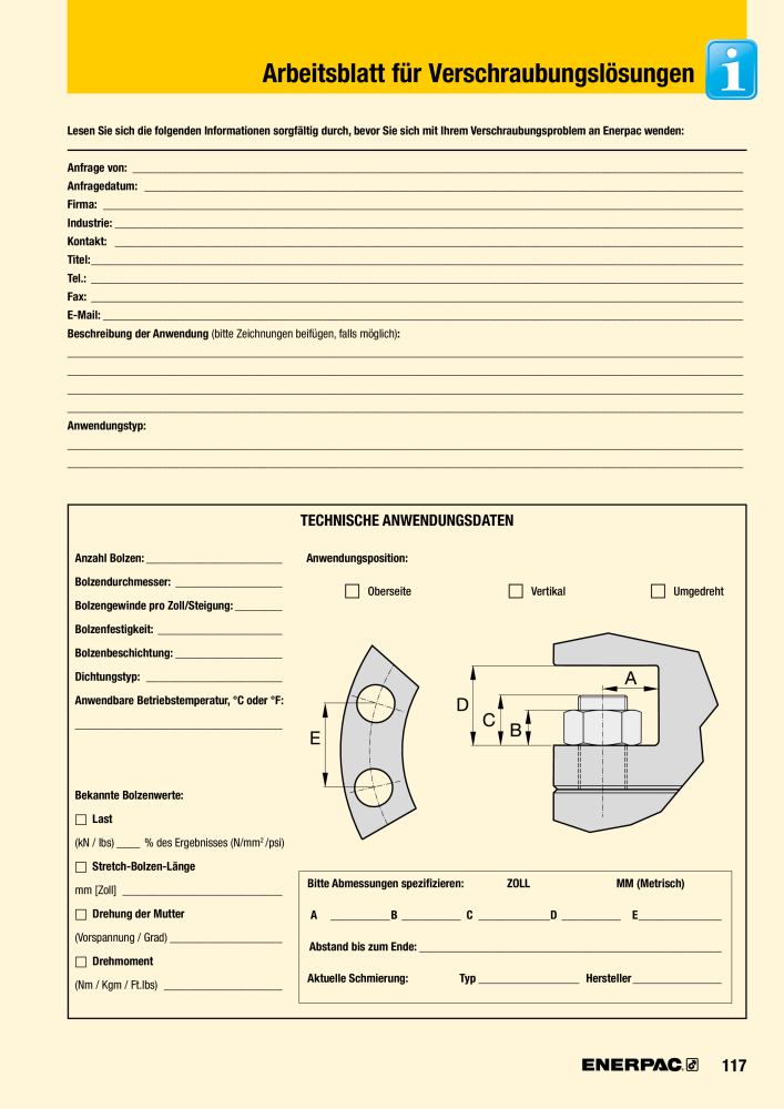 ENERPAC - Verschraubungsgeräte Nb. : 21039 - Page 119