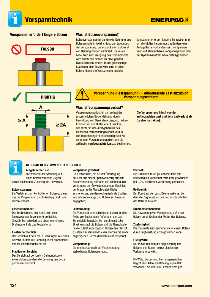 ENERPAC - Verschraubungsgeräte n.: 21039 - Pagina 126