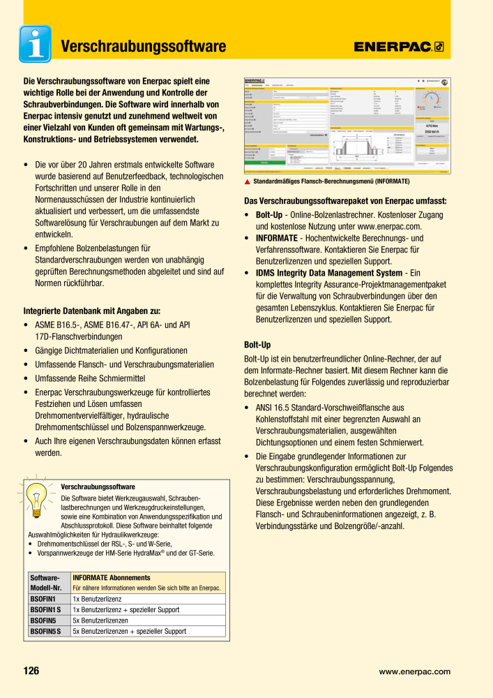 ENERPAC - Verschraubungsgeräte n.: 21039 - Pagina 128