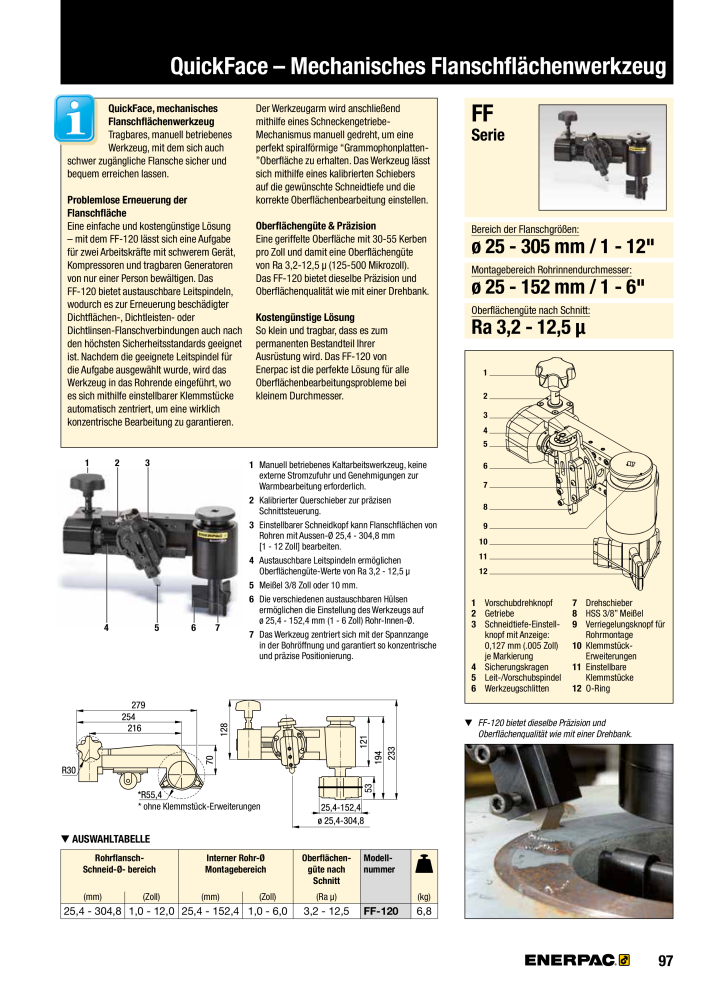 ENERPAC - Verschraubungsgeräte NR.: 21039 - Seite 99