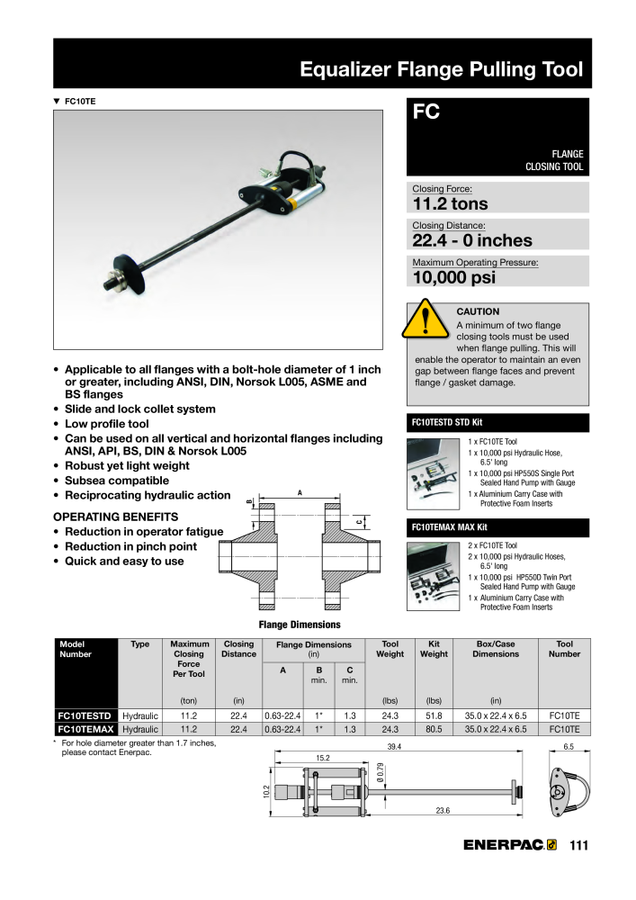 ENERPAC - Bolting Tools NR.: 21042 - Seite 113