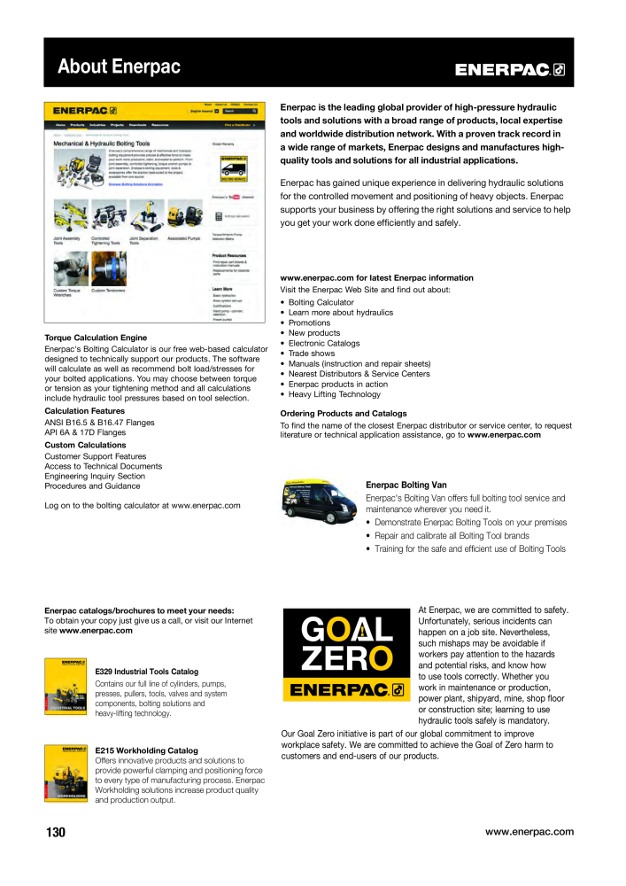 ENERPAC - Bolting Tools NR.: 21042 - Strona 132