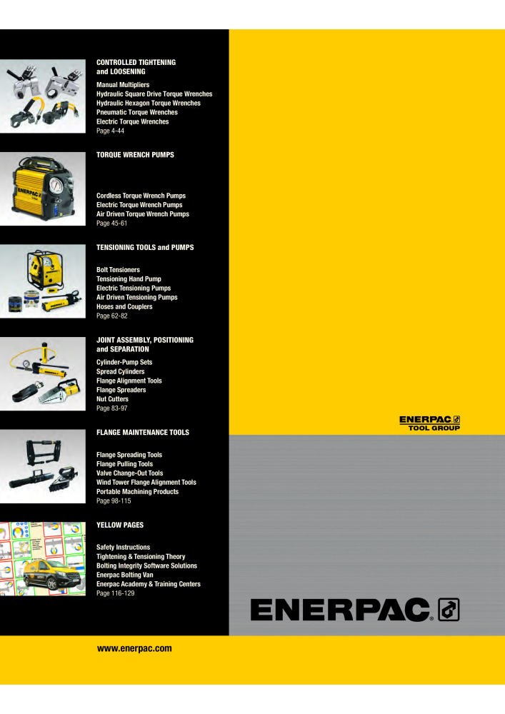 ENERPAC - Bolting Tools NR.: 21042 - Strona 136