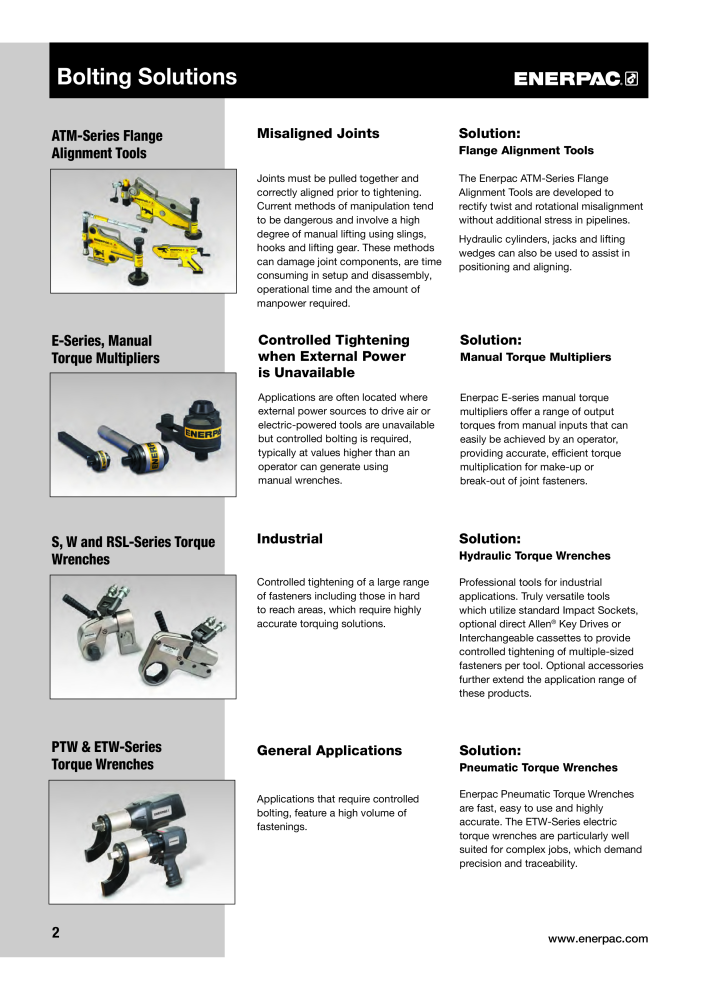 ENERPAC - Bolting Tools NR.: 21042 - Strona 4