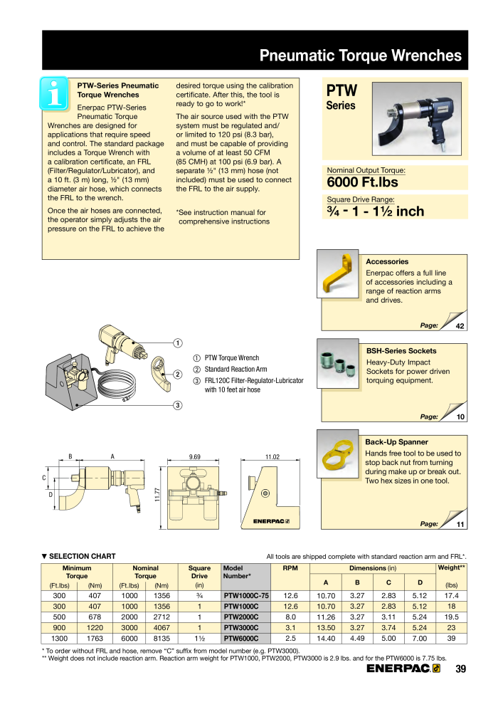 ENERPAC - Bolting Tools Nº: 21042 - Página 41