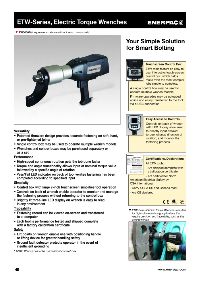 ENERPAC - Bolting Tools n.: 21042 - Pagina 42