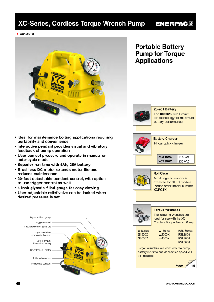 ENERPAC - Bolting Tools Nº: 21042 - Página 48