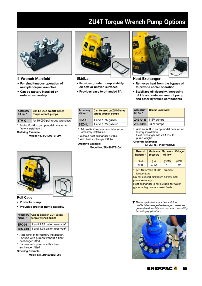 ENERPAC - Bolting Tools Nº: 21042 - Página 57