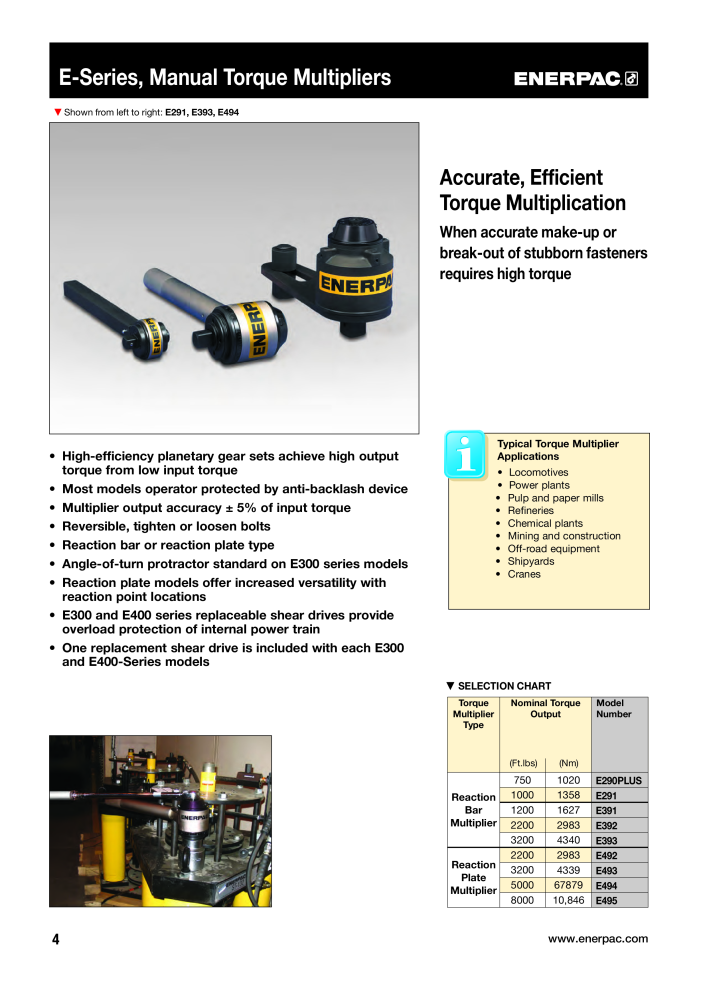 ENERPAC - Bolting Tools NR.: 21042 - Seite 6