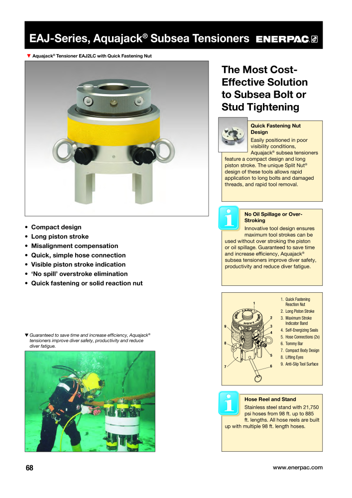 ENERPAC - Bolting Tools NR.: 21042 - Strona 70