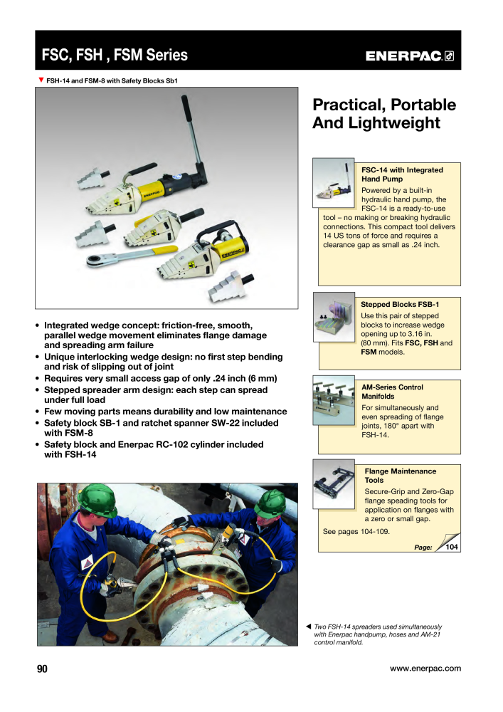 ENERPAC - Bolting Tools NR.: 21042 - Strona 92