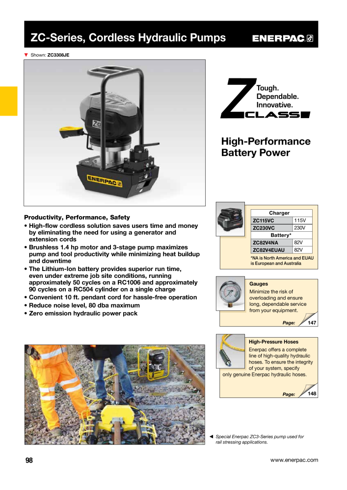 ENERPAC - Industrial Tools Nº: 21043 - Página 100