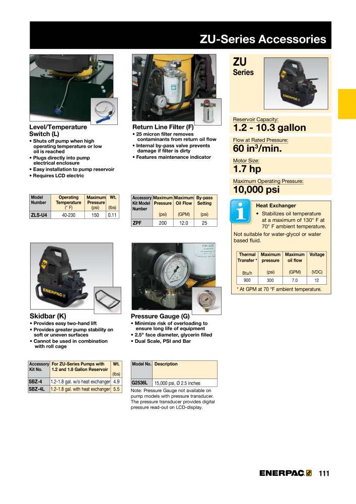 ENERPAC - Industrial Tools Nº: 21043 - Página 113